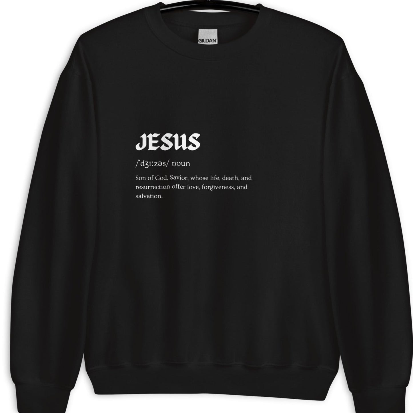 Jesus-Noun Unisex Sweatshirt